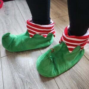 Holiday Elf slippers
